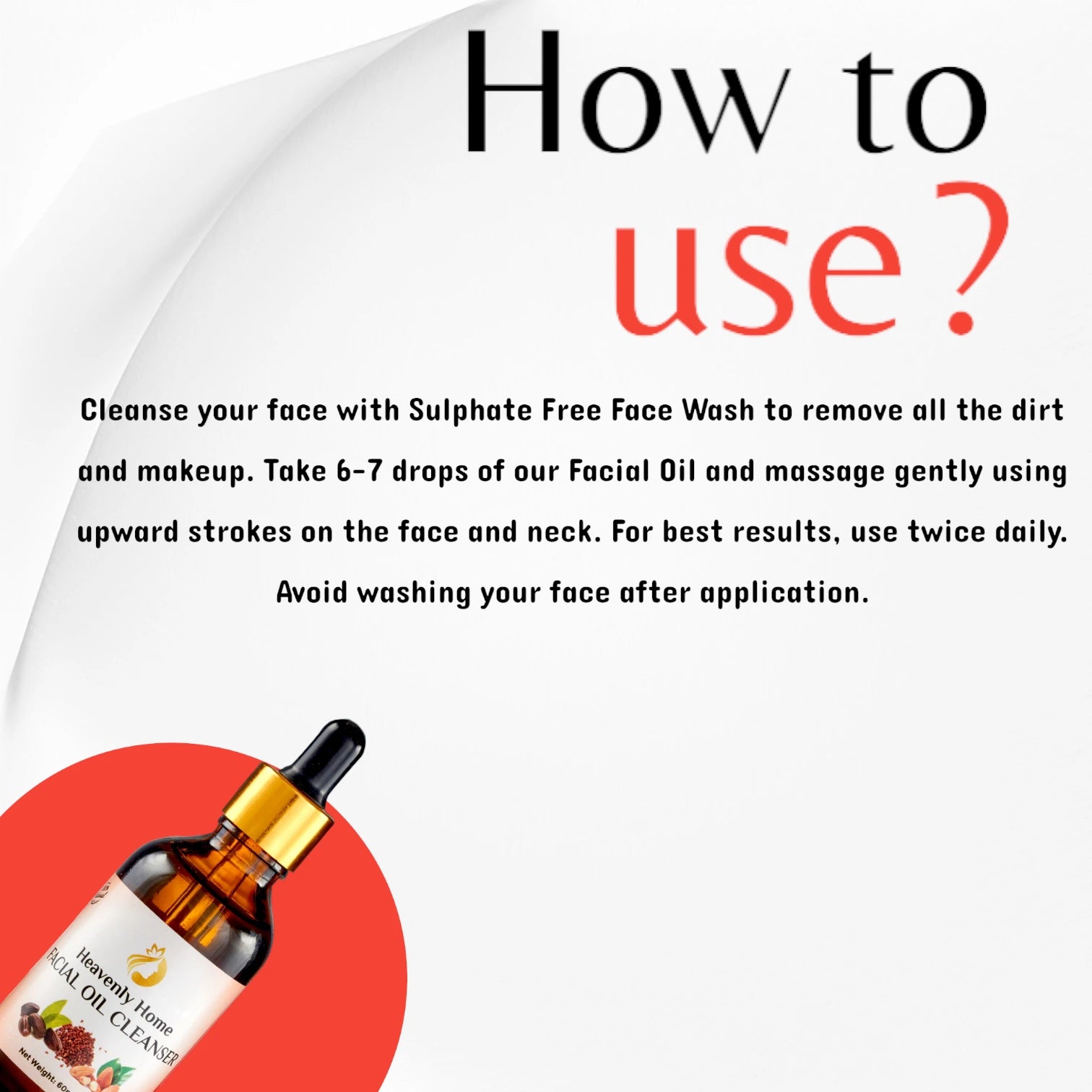 Facial Oil Cleanser