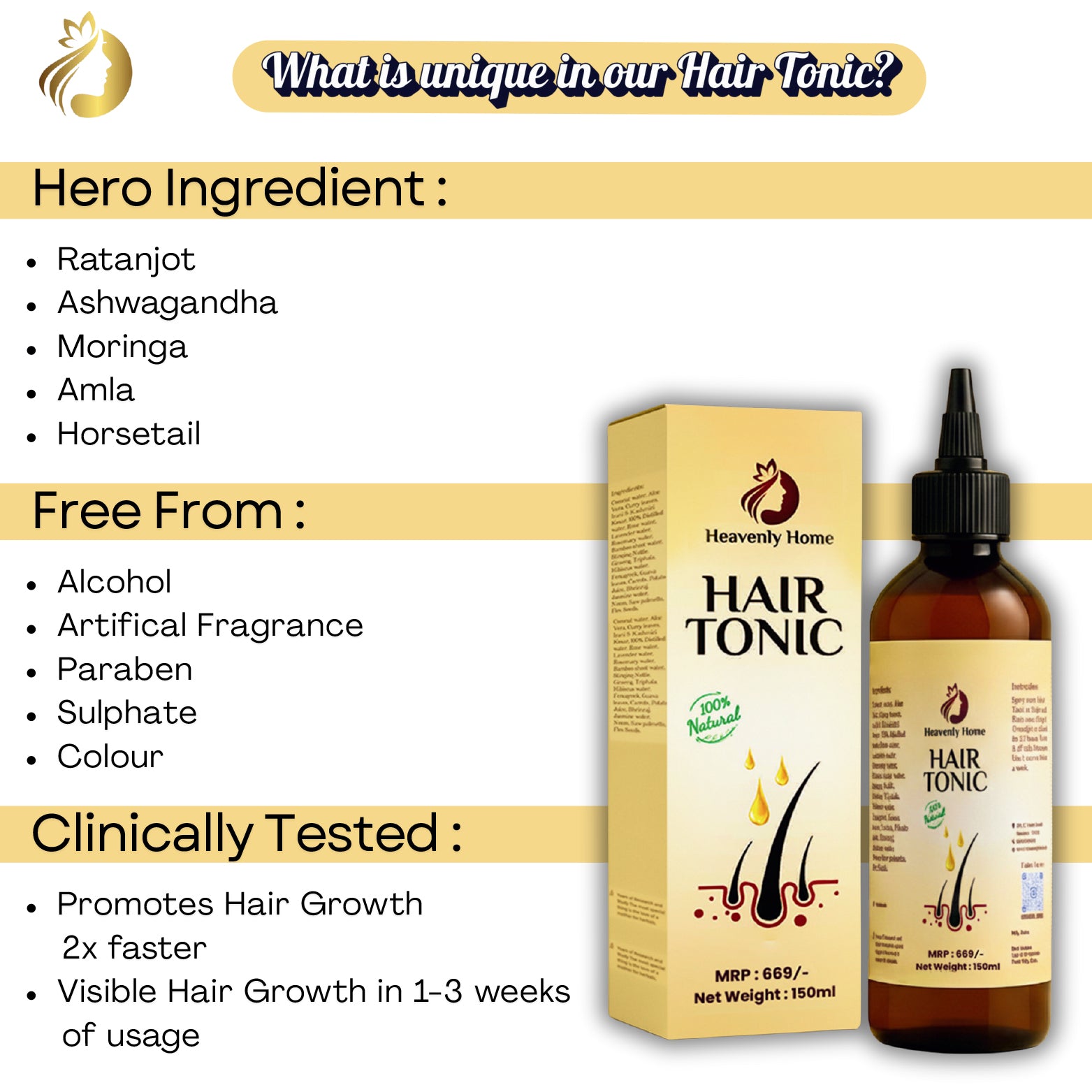 Hair Regrowth Kit – Oil + Tonic
