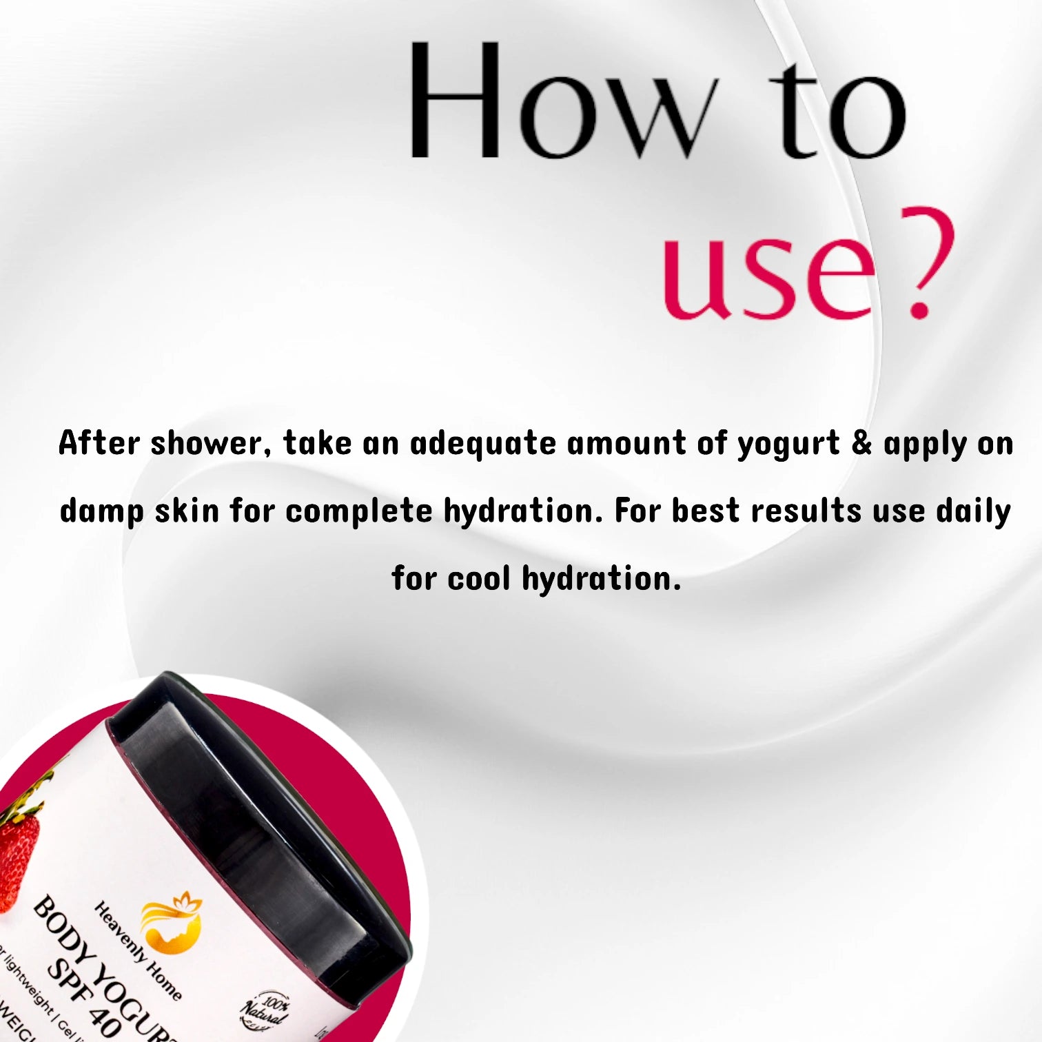 Body Yogurt Spf-40 (Strawberry)