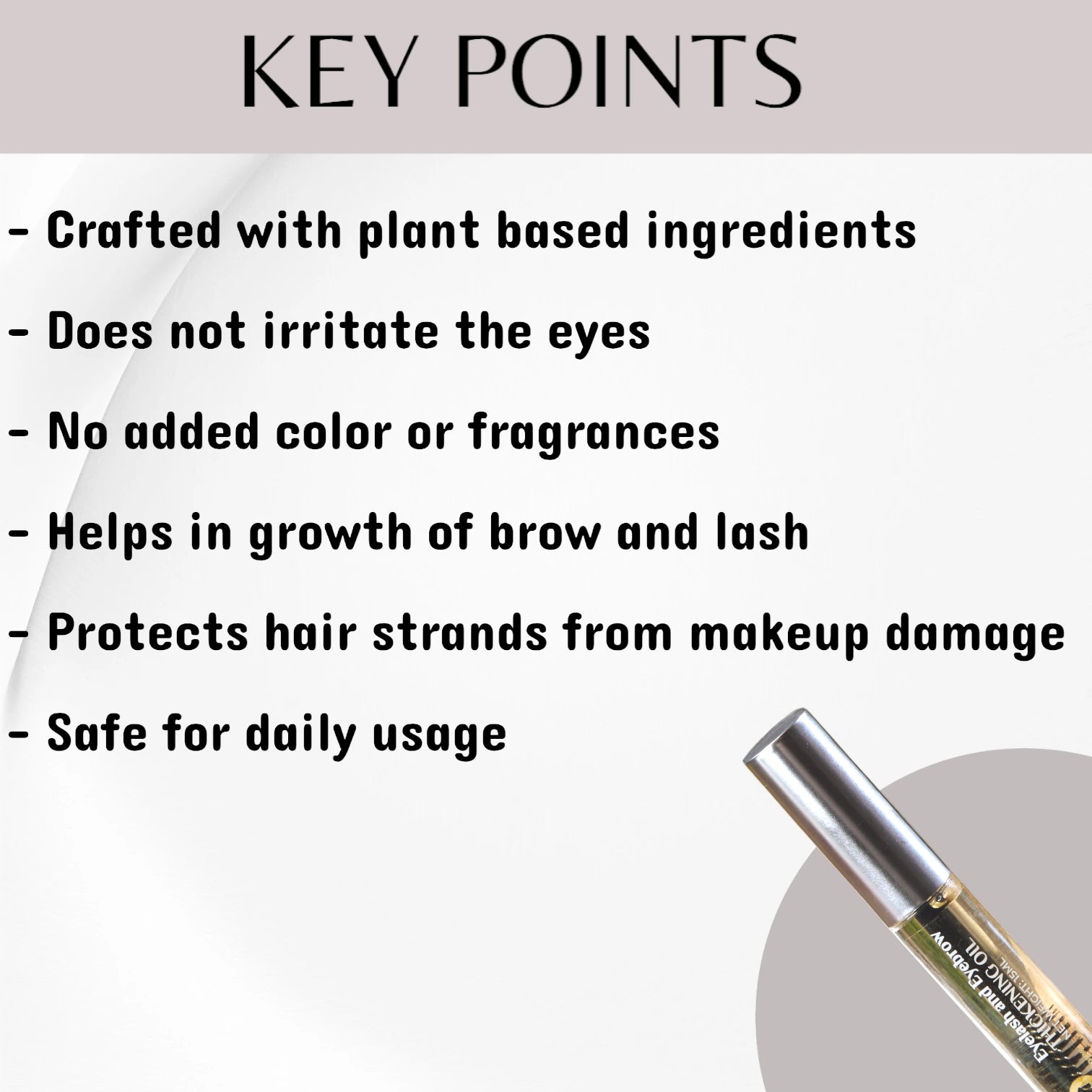 Eye Lash & Eyebrow Thickening Oil